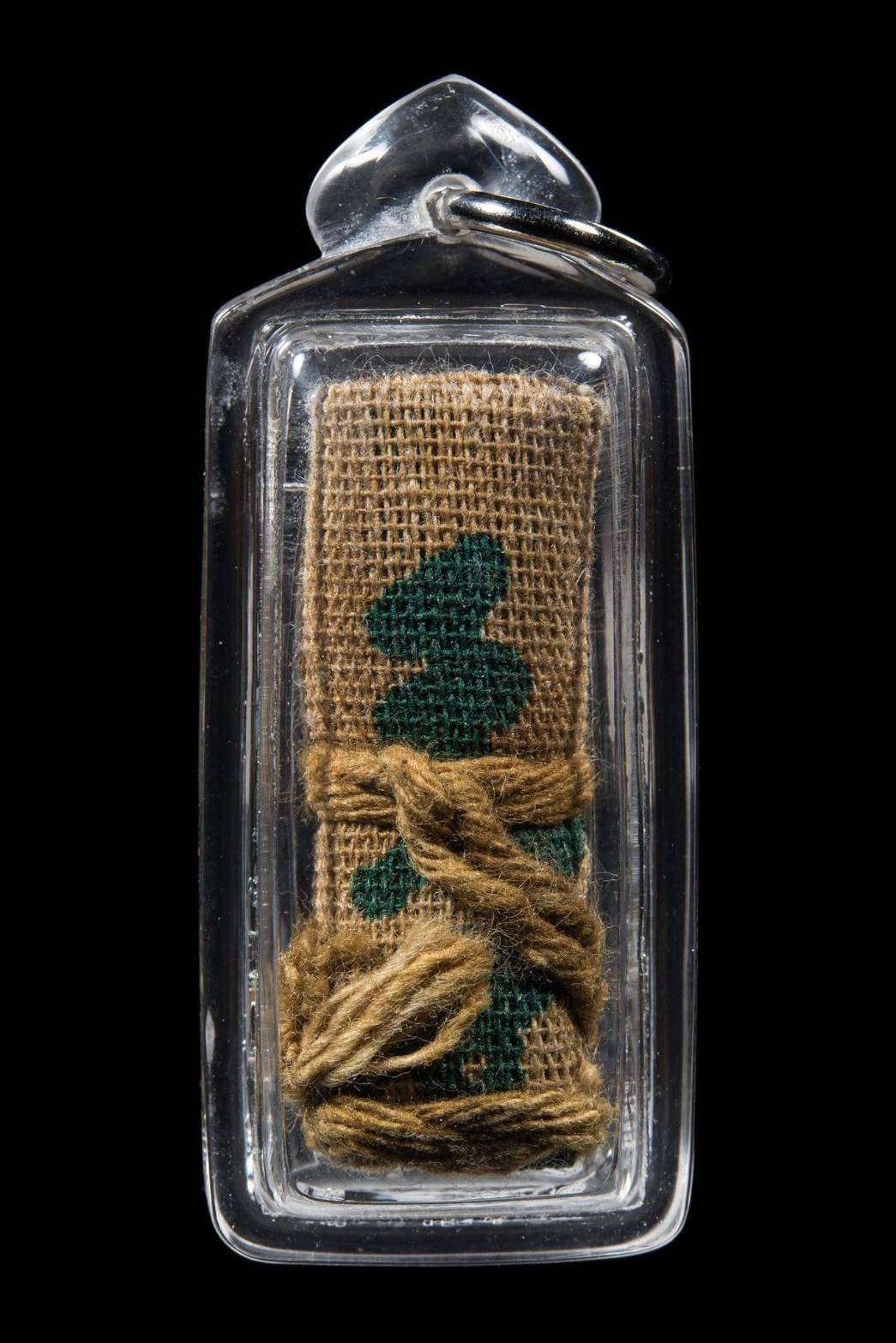 (296007) ล็อกเก็ต เซียนแปะโรงสี  พิมพ์กลาง ซีเปีย หน้าหนุ่ม ปี 2519 จ.ปทุมธานี