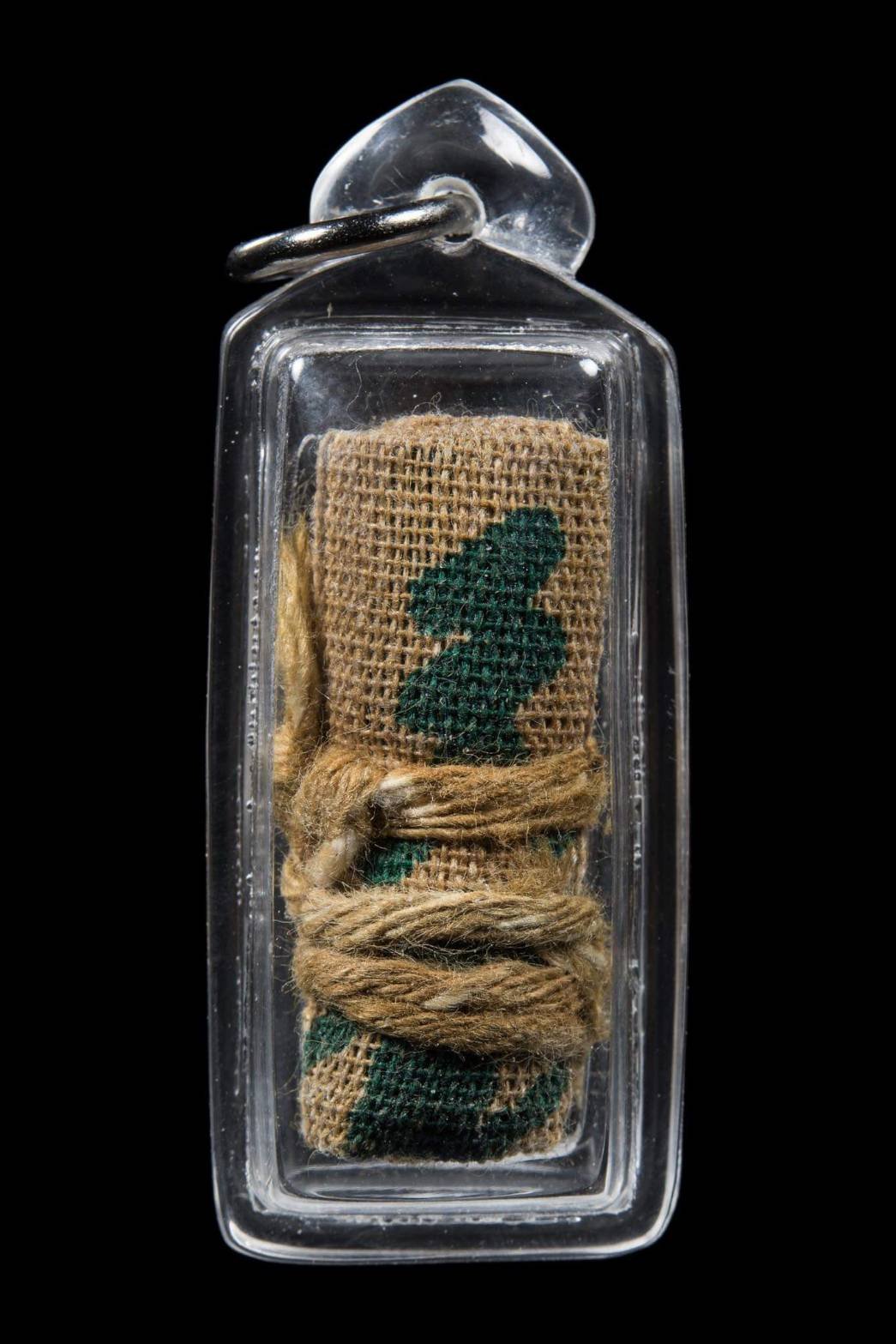 (296008) ล็อกเก็ต เซียนแปะโรงสี  พิมพ์กลาง ซีเปีย หน้าหนุ่ม ปี 2519 จ.ปทุมธานี