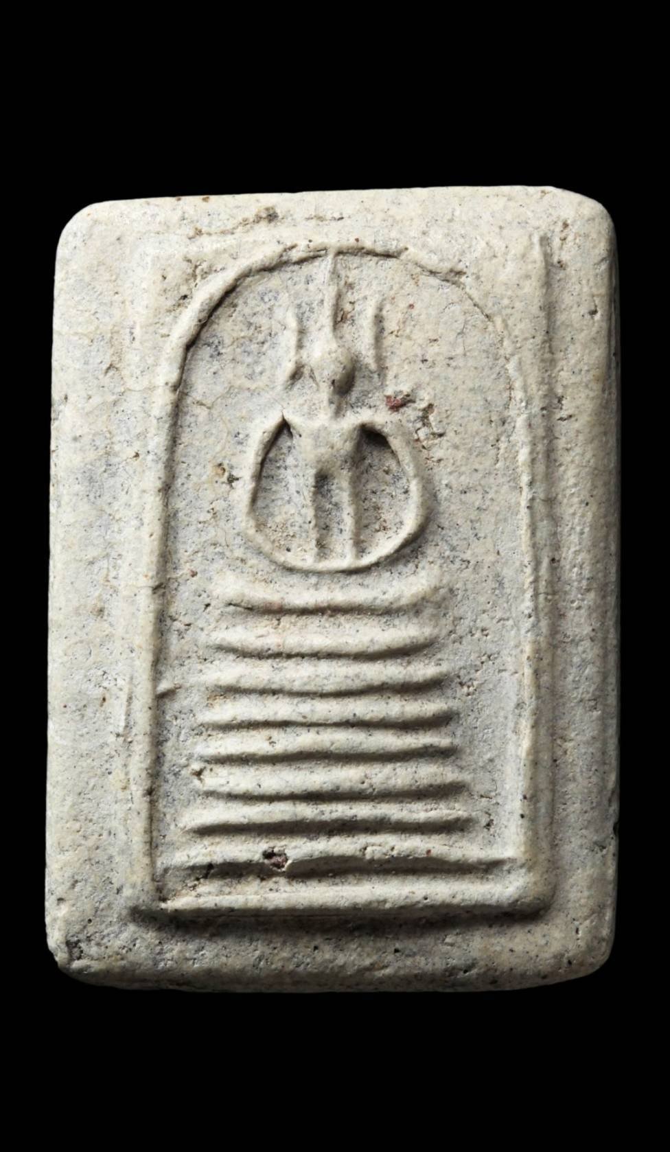 (296047) ล็อกเก็ต เซียนแปะโรงสี  พิมพ์จัมโบ้ ซีเปีย หน้าหนุ่ม ปี 2519 จ.ปทุมธานี