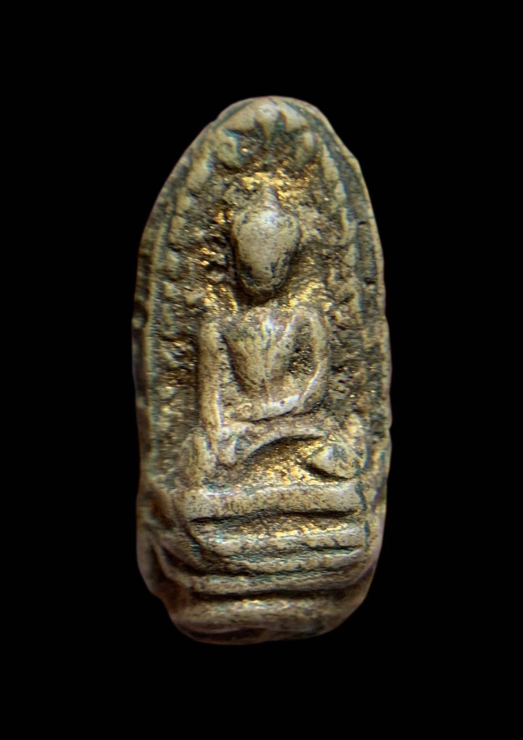 (296067) ล็อกเก็ต เซียนแปะโรงสี  พิมพ์จัมโบ้ ฉากฟ้า หน้าแก่  ปี 2519 จ.ปทุมธานี