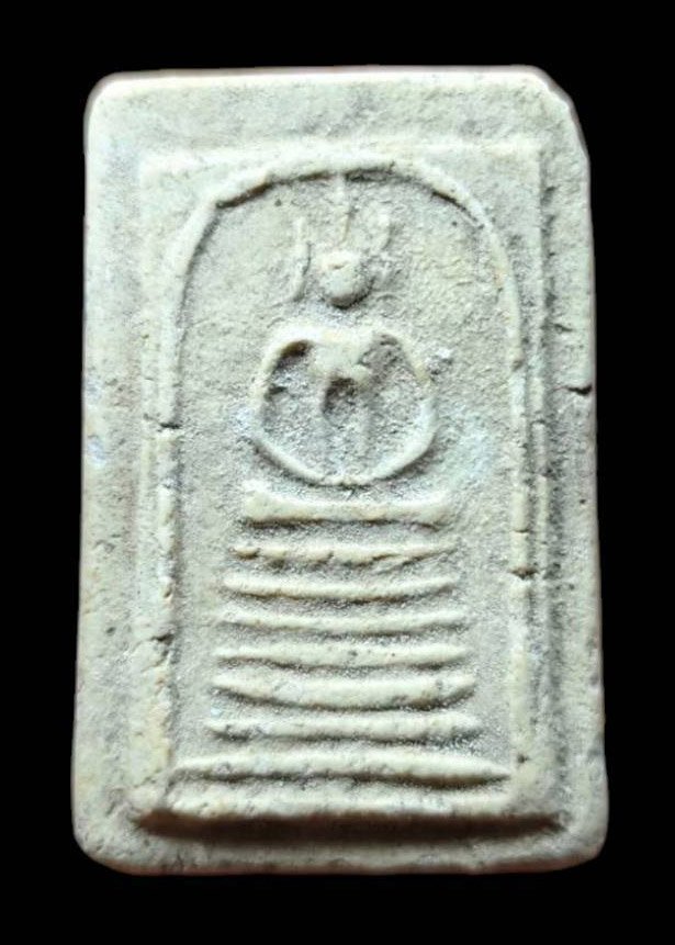 304769 พระสมเด็จ วัดโพธิ์เกรียบ เนื้อผง พิมพ์ 7 ชั้น พุทธศักราช 2490 จ.อ่างทอง