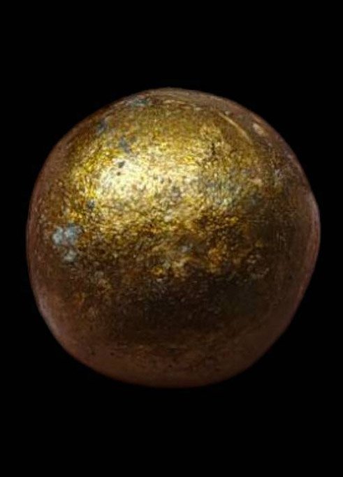 304772 ลูกอมผงพรายกุมาร หลวงปู่ทิม เนื้อบรอนซ์วาณิช ปี 2515 วัดละหารไร่ จังหวัดระยอง