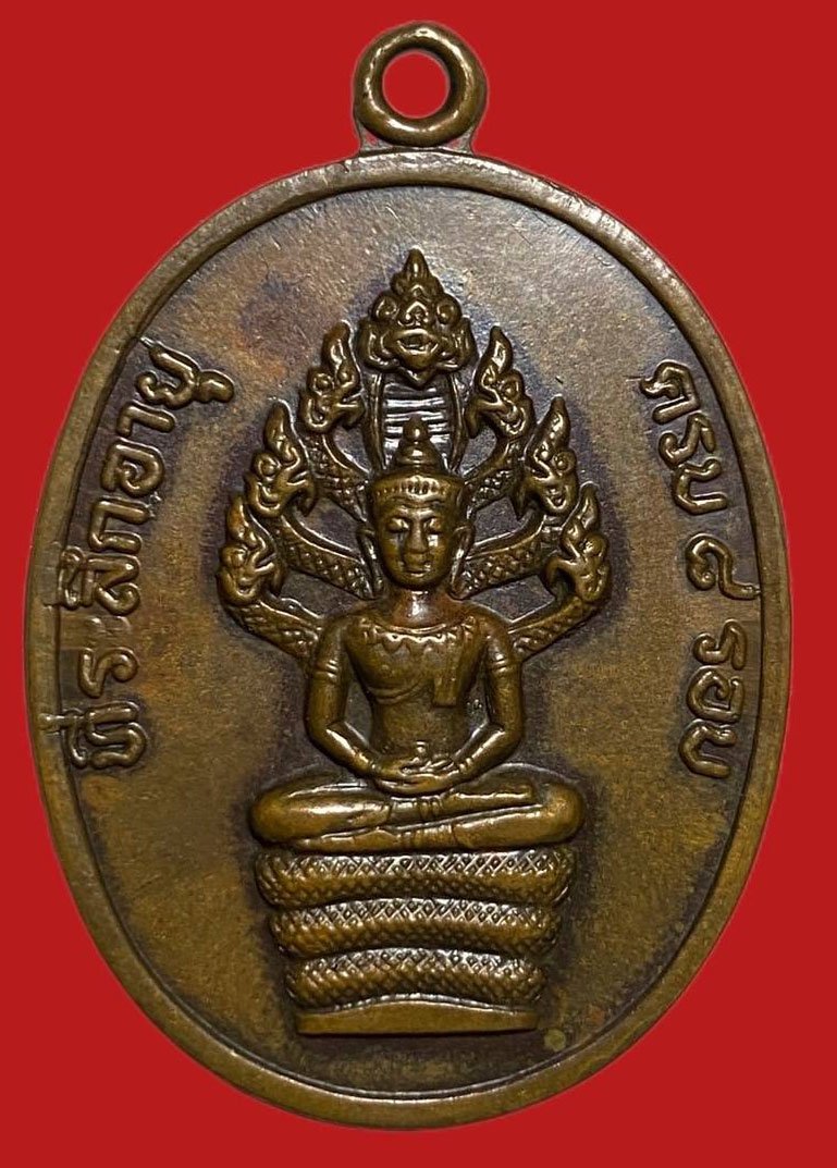 304876 เหรียญหลวงปู่ทิม  วัดละหารไร่ ปรก 8รอบ  พิมพ์ อุใหญ่แขนจุด  ปี2518 เนื้อทองแดง  จ.ระยอง