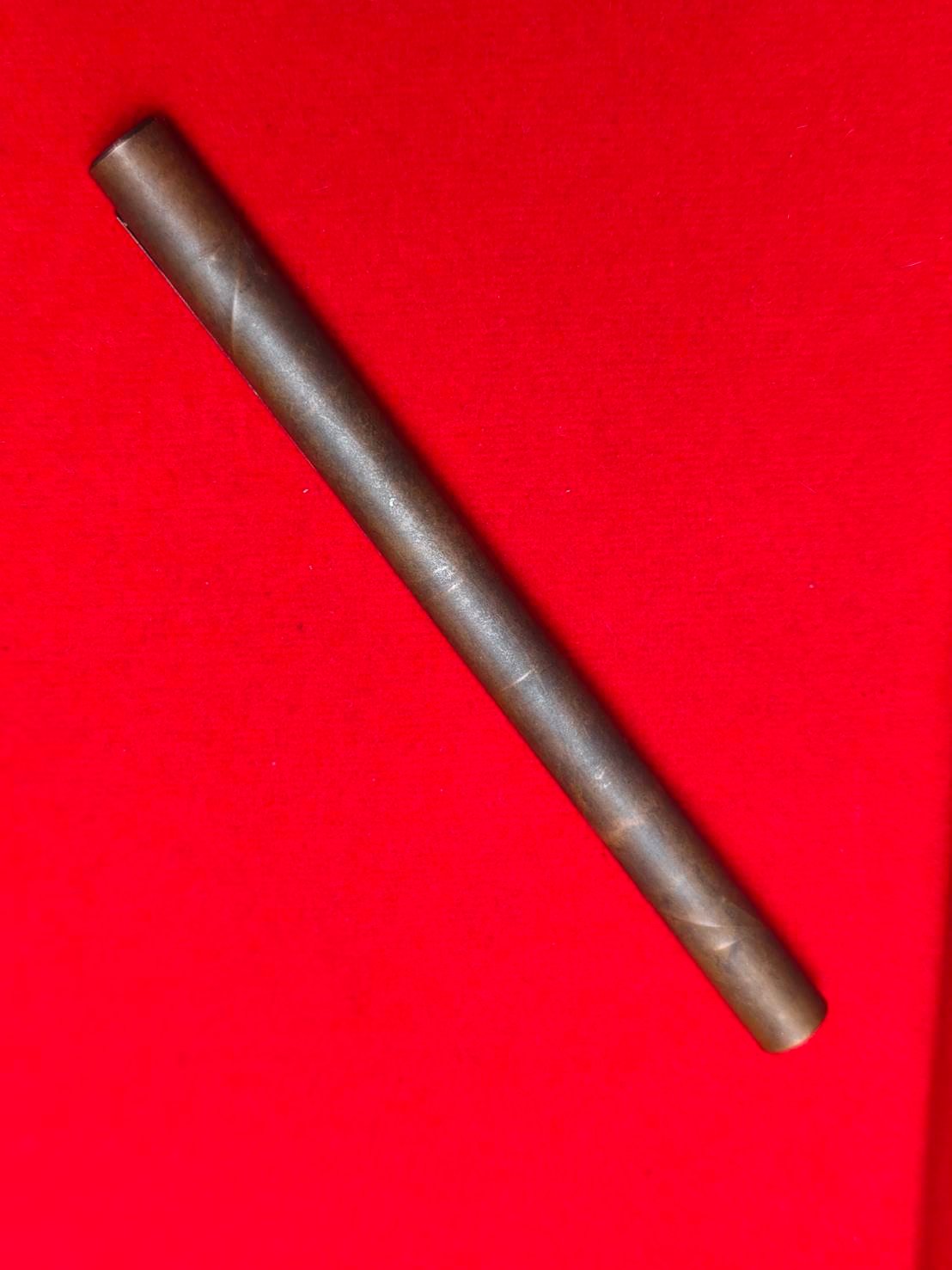  304939 ตะกรุดหนุนดวงคู่วิรุณจำบัง  เนื้อทองแดง  สร้างปี 2515-2521  หลวงพ่อกวย วัดโฆสิตาราม  (บ้านแค) จ.ชัยนาท 