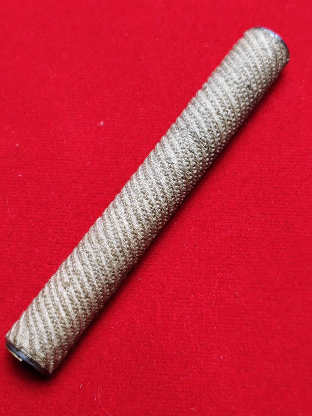 304946 ตะกรุดวิรุณจำบัง (นิยม)  เนื้อทองเหลืองและตะกั่ว  สร้างปี 2515-2521  หลวงพ่อกวย วัดโฆสิตาราม  (บ้านแค) จ.ชัยนาท 