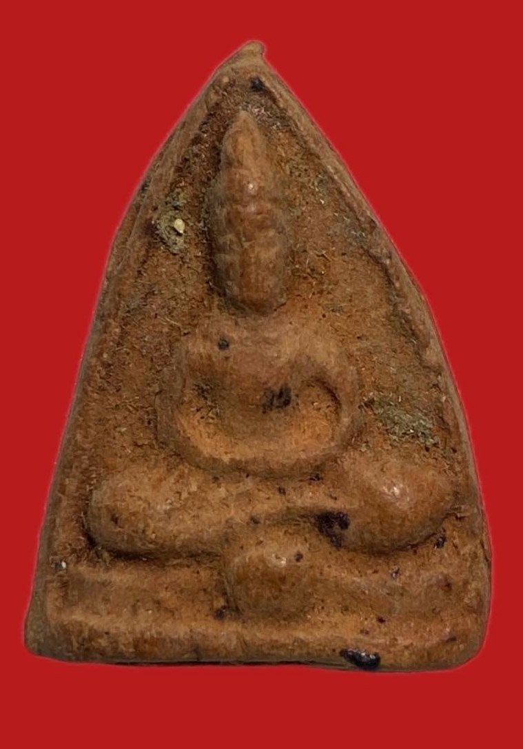 304952 คุณแม่บุญเรือน  วัดสัมพันธ์วงศ์  พิมพ์พระโพธิจักร  ปี2499 เนื้อดิน กทม.