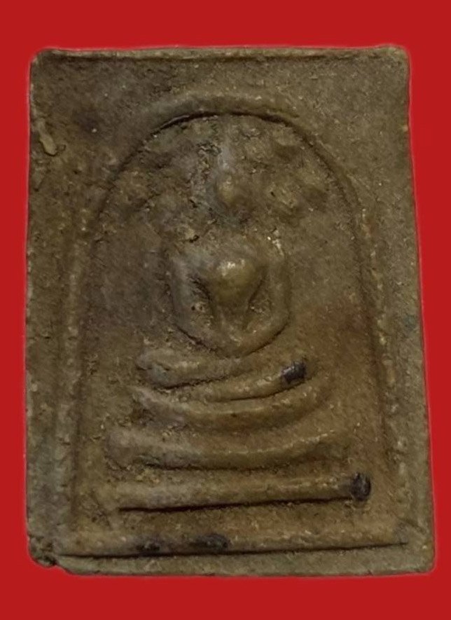 305056 สมเด็จคะแนน หลวงปู่โต๊ะ  วัดประดู่ฉิมพลี หลังยันต์ตื้น ปี2521  เนื้อเกสร กทม.