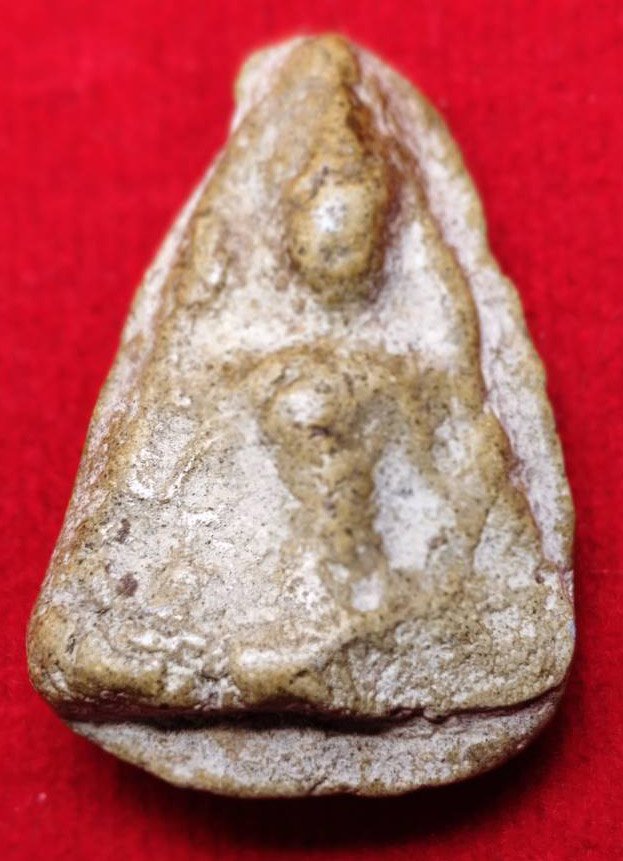 305117 พระผงกระดูกผี  พระอาจารย์หนู พิมพ์นางพญา  พุทธศักราช 2484-2485  วัดเชตพนวิมลมังคลาราม (วัดโพธิ์) จ.กรุงเทพฯ 