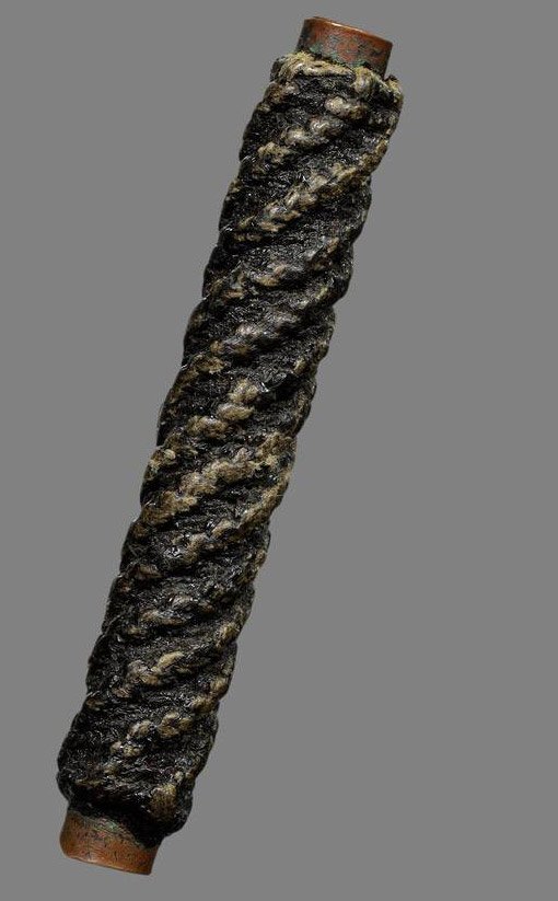 305200 ตะกรุดสาริกา  หลวงพ่อทองสุข  ขนาด 2 นิ้ว  พ.ศ 2515-2525  วัดสะพานสูง จ.นนทบุรี