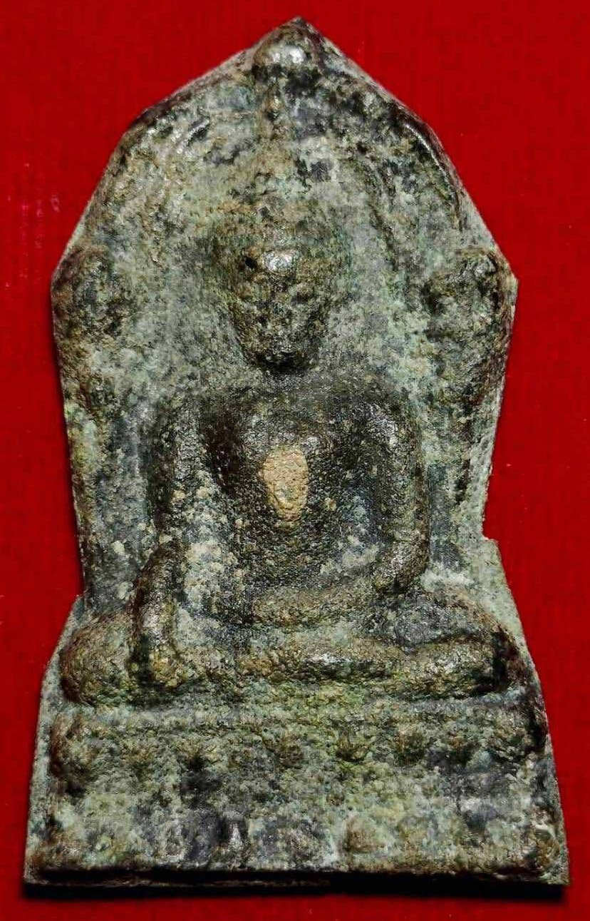 305278 พระยอดขุนพล ซุ้มเรือนแก้ว เขาพนมเพลิง อายุพระ 300-600 ปี พระกรุเนื้อชิน จังหวัดสุโขทัย 