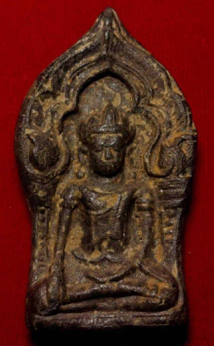 305279 พระยอดขุนพล  กรุพระศรีรัตนมหาธาตุ อายุพระ 300-500 ปี พระกรุเนื้อดิน จังหวัดลพบุรี