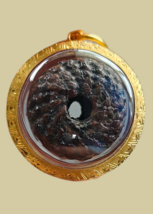 305283 ตะกรุดพิสมร หลวงพ่อแก้ว เนื้อใบลาน พุทธศักราช2450-2460 วัดพวงมาลัย จ.สมุทรสงคราม