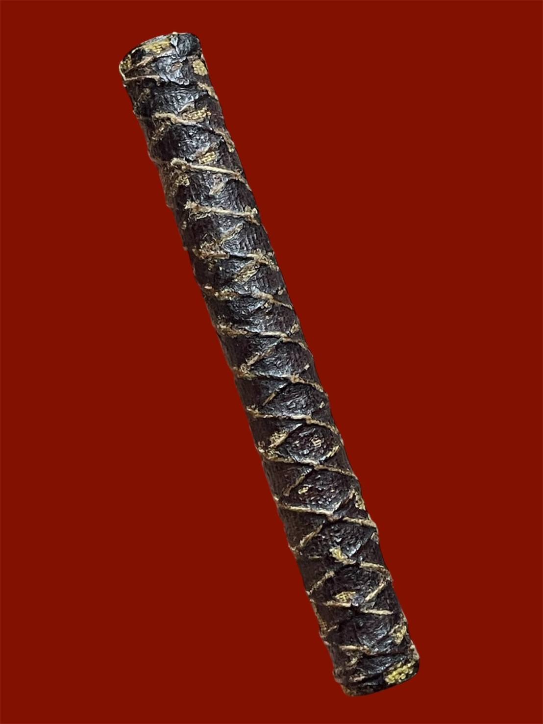 305390 ตะกรุดถัก ลายตาข่ายเพชร  หลวงพ่อเงิน  วัดบางคลาน  จ.พิจิตร