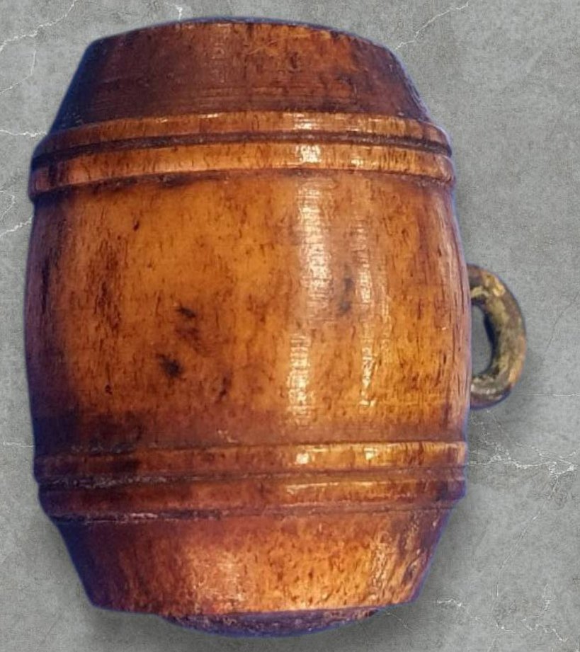 305403 ตะโพนหลวงพ่อภักตร์ วัดโบสถ์ เนื้อเขากวางแกะ ปี 2470-2485 จ.อ่างทอง