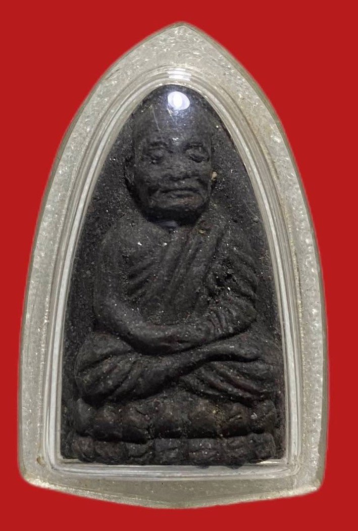 305421 หลวงปู่ทวด  วัดช้างให้  พิมพ์กลาง  เนื้อว่าน ปี2524  จ.ปัตตานี