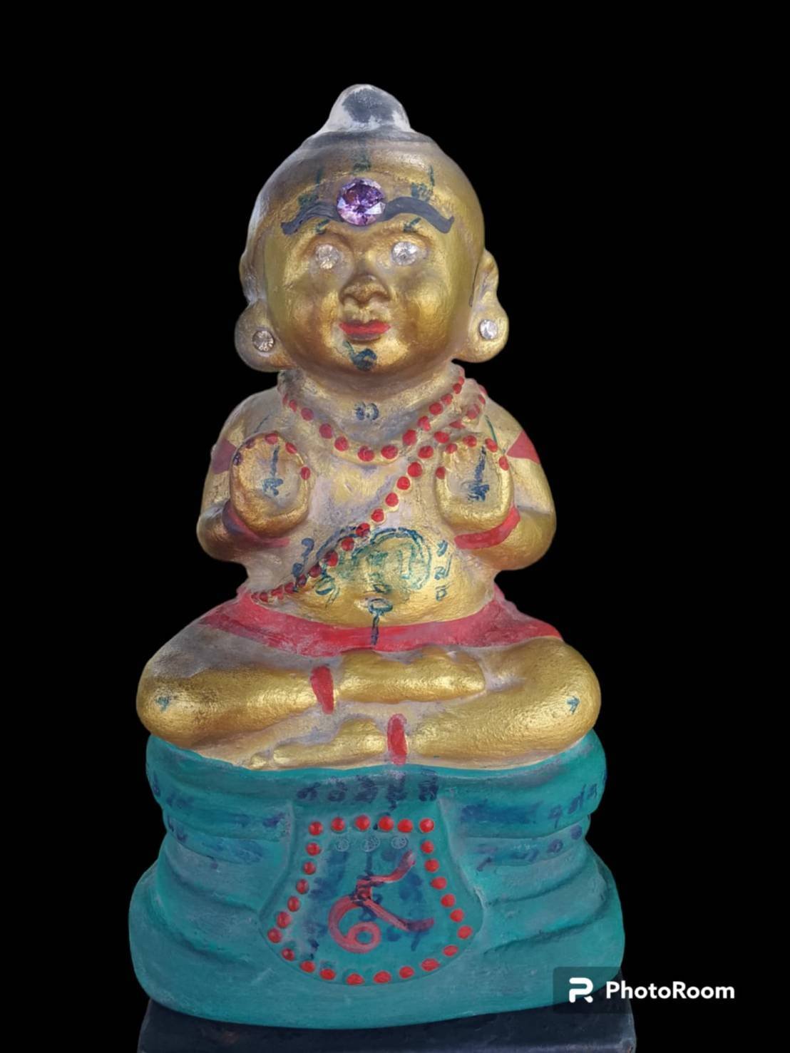 302417 กุมารทองหลวงปู่แย้ม วัดสามง่าม จ.นครปฐม  รุ่นฐาน9 เทพนิมิตร ปี2548 จังหวัดนครปฐม