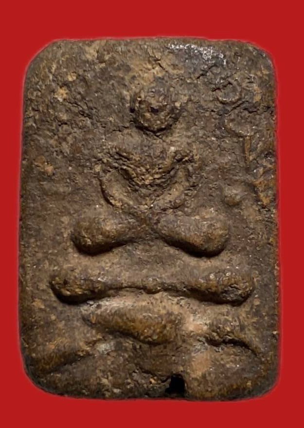 305489 หลวงพ่อปาน วัดบางนมโค พิมพ์ทรงนก  ปี2460-2480 เนื้อดิน  จ.อยุธยา