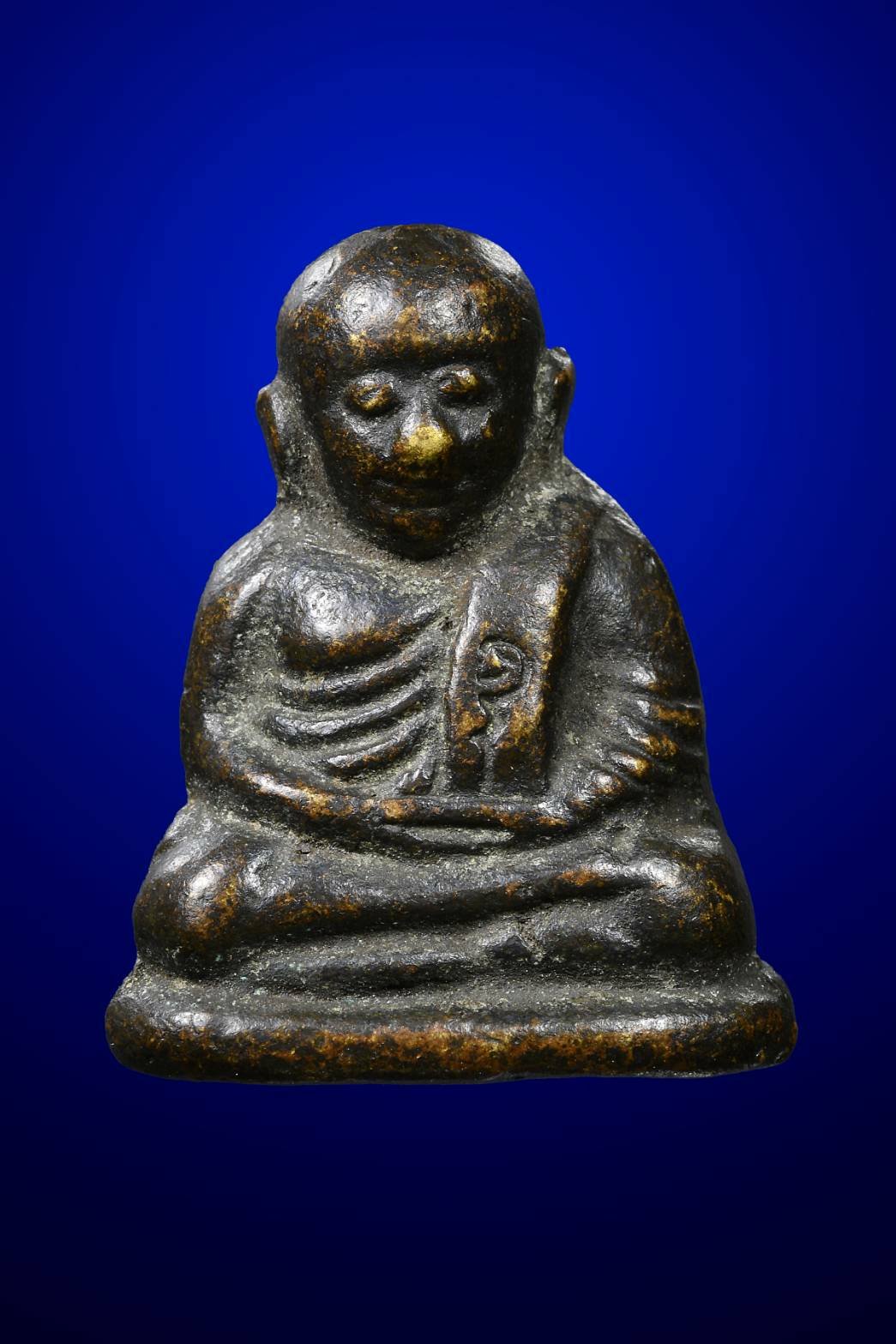 (295698)  รูปหล่อ หลวงพ่อเงิน รุ่นฟ้าคำรณ  พิมพ์ใหญ่ ปี2534 วัดคงคาราม จ.ปัตตานี