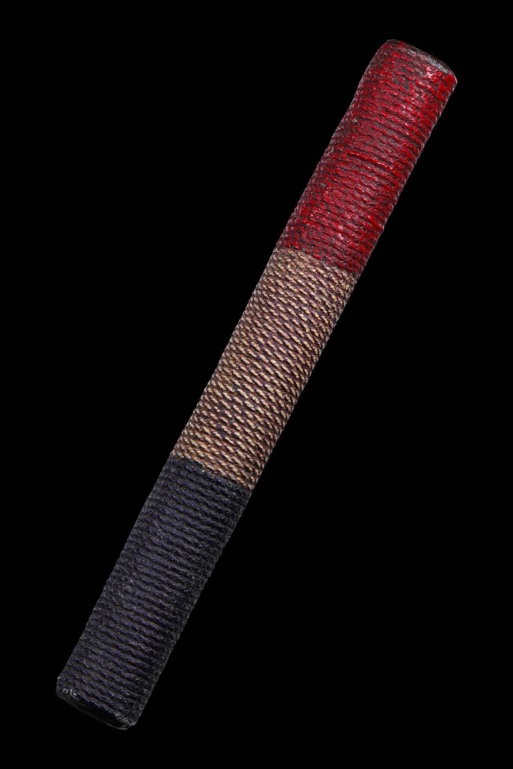 305548 ตะกรุดโทน ลายธงชาติ  หลวงพ่อทบ วัดชนแดน  พุทธศักราช 2510-2519  วัดพระพุทธบาทชนแดน  เนื้อทองแดง จ.เพชรบูรณ์ 