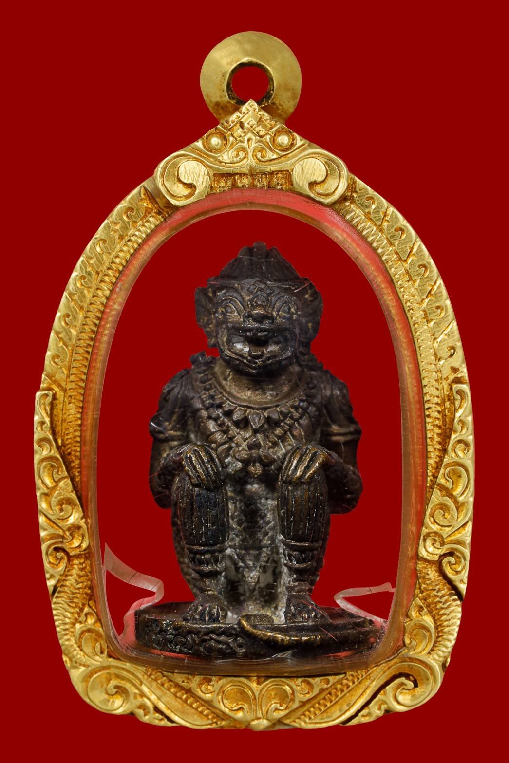 298412 หนุมานหลวงปู่ทิม เนื้อโลหะ ปี 2517 วัดละหารไร่ จ.ระยอง