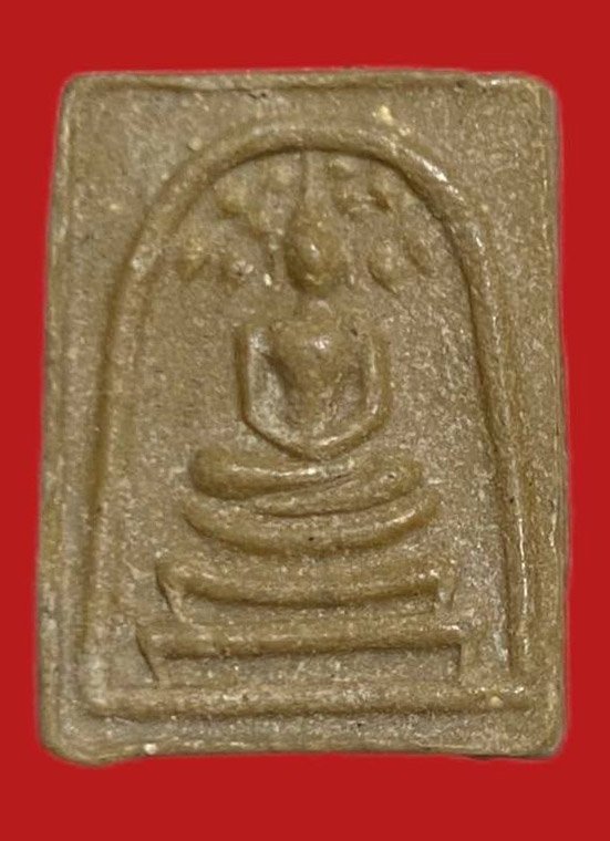 305657 หลวงปู่โต๊ะ  วัดประดู่ฉิมพลี  สมเด็จคะแนน หลังยันต์ตื้น ปี 2521  เนื้อเกสร กทม.