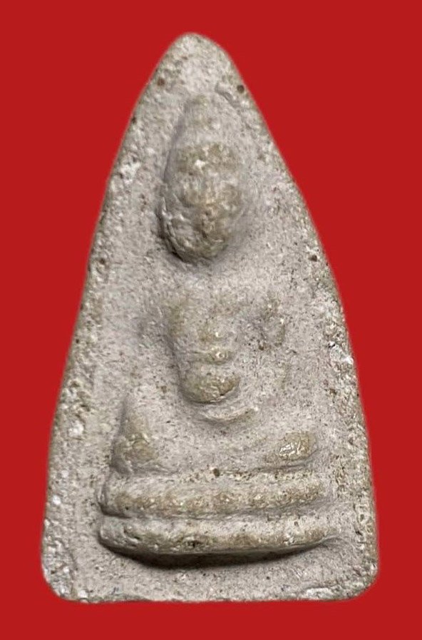 305670 คุณแม่บุญเรือน วัดอาวุธ พุทโธน้อย  รุ่นแรก ปี 2494  เนื้อผงพุทธคุณ   พิมพ์เล็ก กทม.