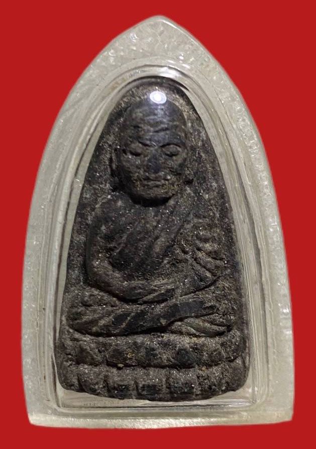 305676 หลวงปู่ทวด  วัดช้างให้ เนื้อว่าน  พิมพ์ใหญ่ ปี2524  จ.ปัตตานี