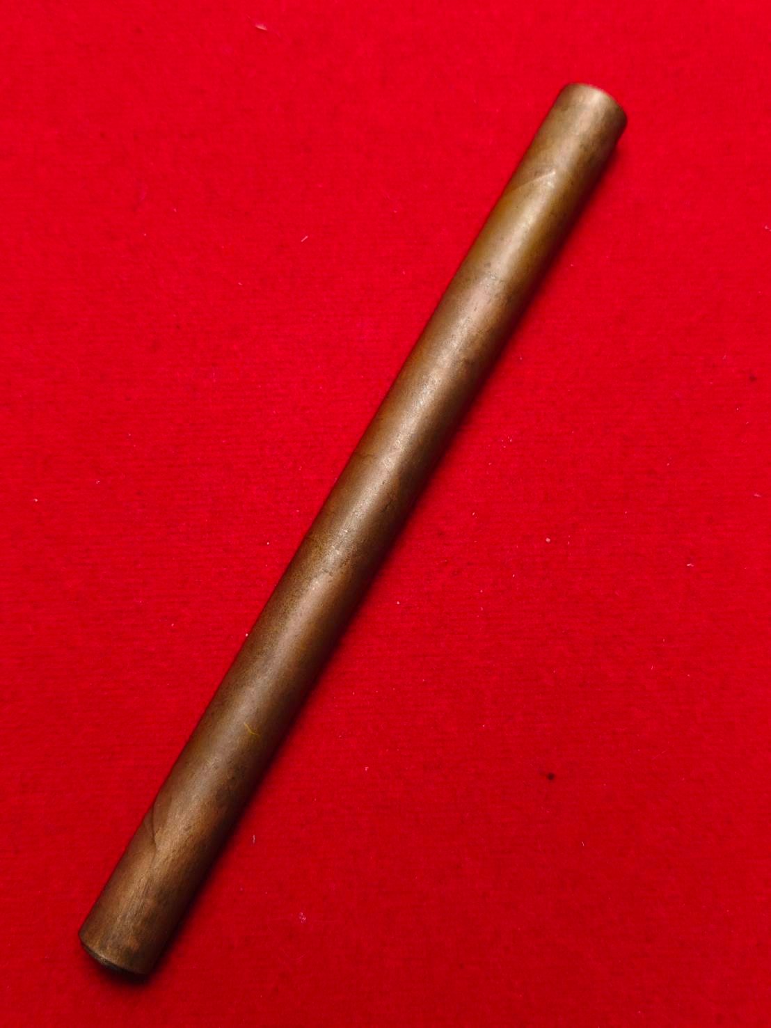 305687 ตะกรุดหนุนดวง  คู่วิรุณจำบัง  เนื้อทองแดง  สร้างปี 2515-2521  หลวงพ่อกวย วัดโฆสิตาราม  (บ้านแค) จ.ชัยนาท 