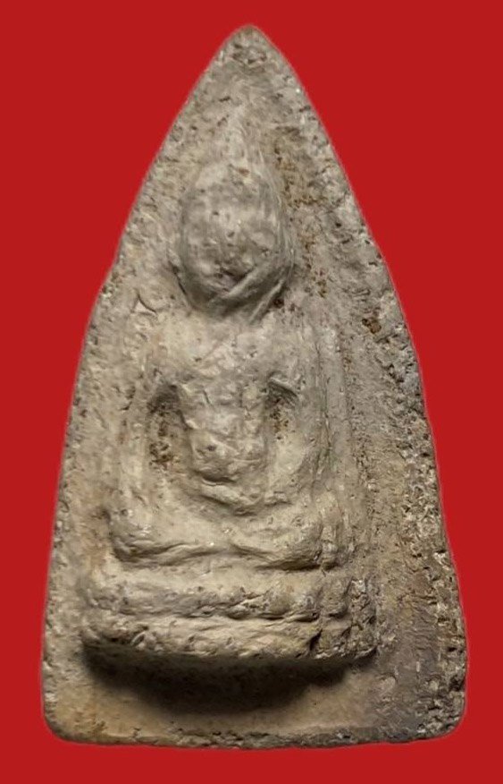 305696 คุณแม่บุญเรือน วัดอาวุธ พุทโธน้อย รุ่นแรก ปี2494  เนื้อดิน กทม.