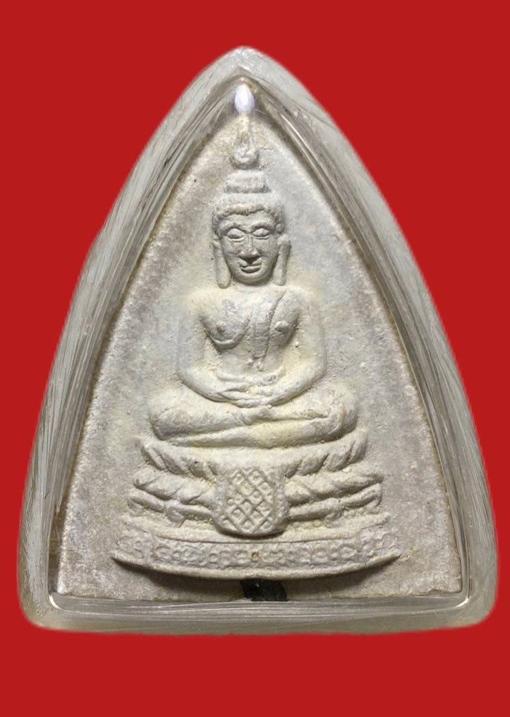 305800 หลวงปู่โต๊ะ  วัดประดู่ฉิมพลี  กลีบบัวพิมพ์ใหญ่ ปี 2521 กทม. เนื้อเกสรแช่น้ำมนต์ 