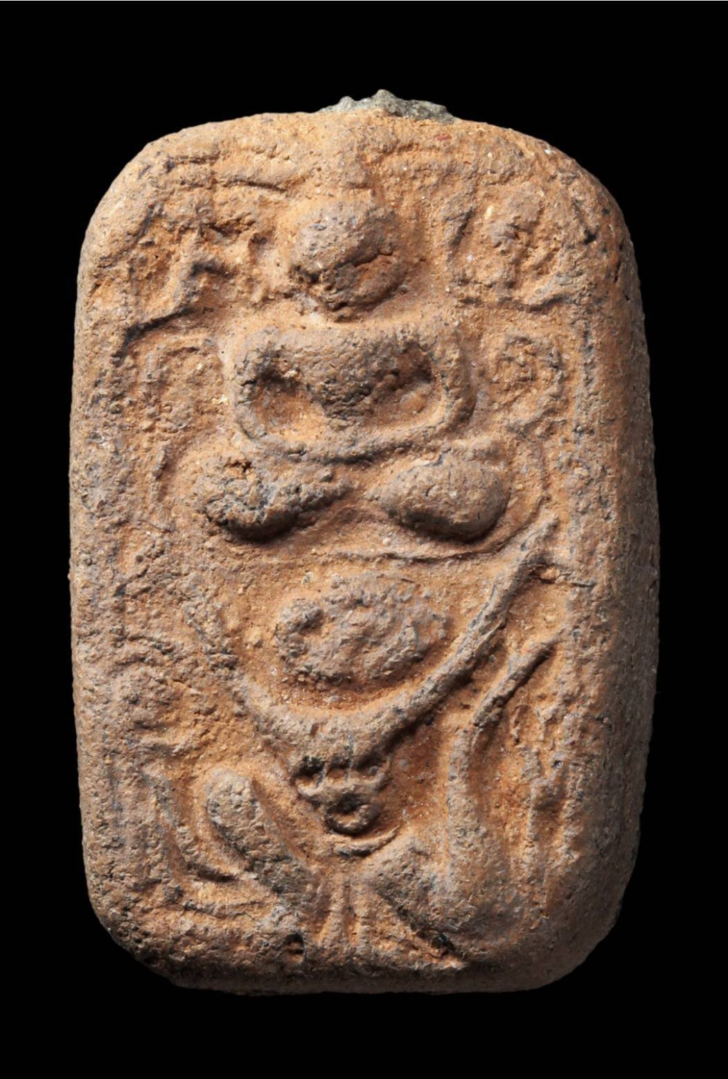 (296134) ล็อกเก็ต เซียนแปะโรงสี  รุ่นแรก พิมพ์กลมเล็ก  ปี 2519 จ.ปทุมธานี