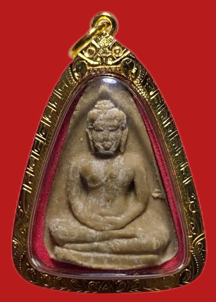 305980 หลวงปู่โต๊ะ  วัดประดู่ฉิมพลี  พระผงของขวัญ  ปี2521 เนื้อเกสร  กทม.