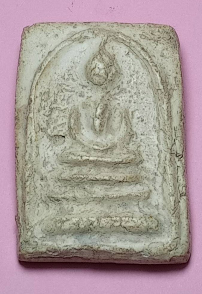 306011 พระสมเด็จไกเซอร์ หลังยันต์พุทธซ้อน  พระครูสุพจน์ ปี2484 เนื้อผง วัดสุทัศน์ กทม.