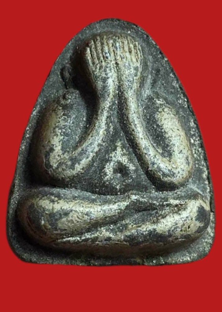 306049 ปิคตาหลวงปู่โต๊ะ  วัดประดู่ฉิมพลี  พิมพ์ หลังยันต์ นะทะนะ  เนื้อใบลาน  ปี2522 กทม.