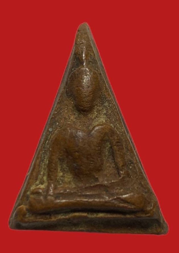 306092 หลวงปู่โต๊ะ  วัดประดู่ฉิมพลี  นางพญา พิมพ์อกนูน  ปี2472 เนื้อดิน กทม.