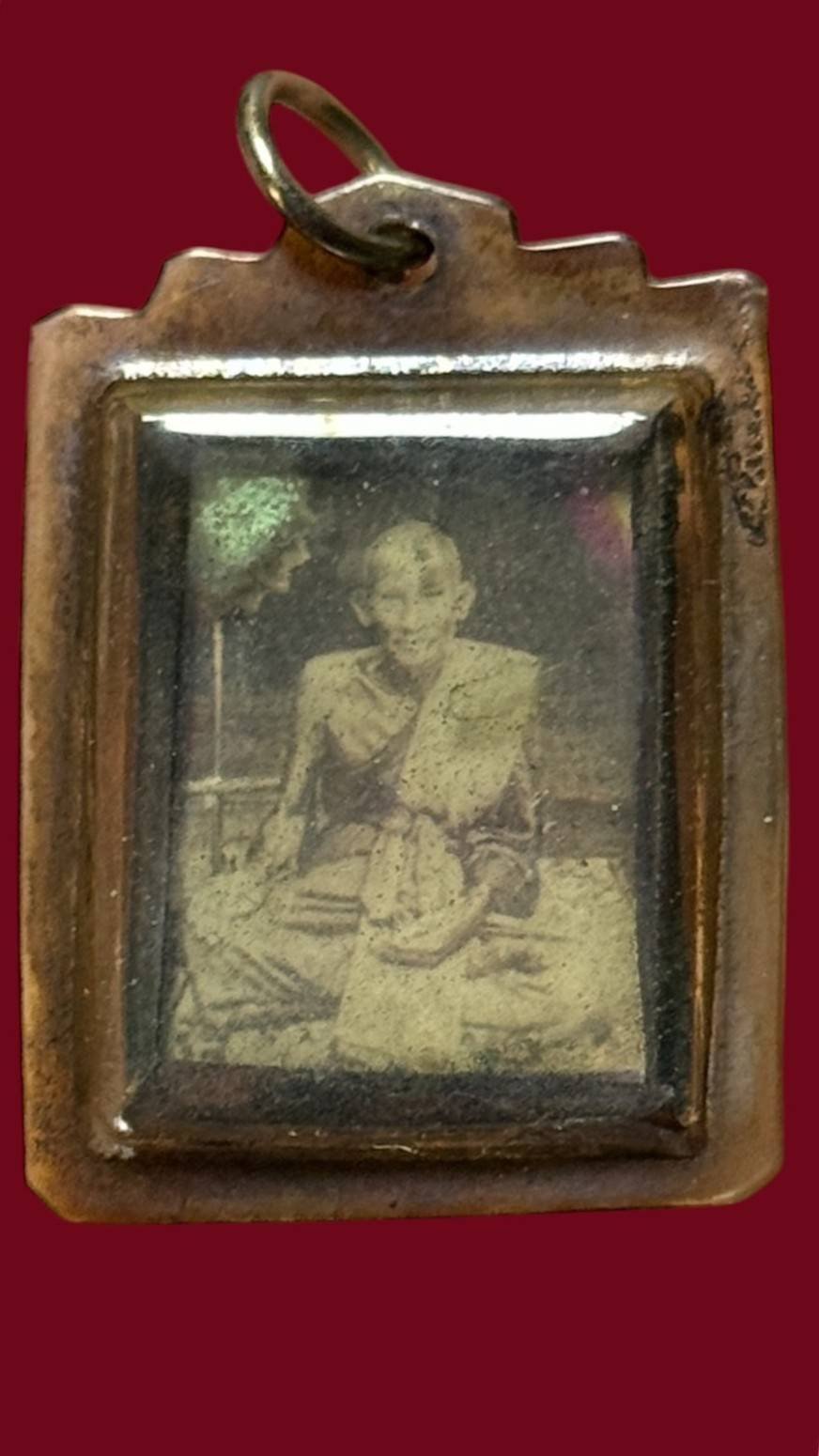 306109 รูปถ่ายหลวงปู่ศุข  วัดปากคลองมะขามเฒ่า  จ.ชัยนาท ปี2450-2453 