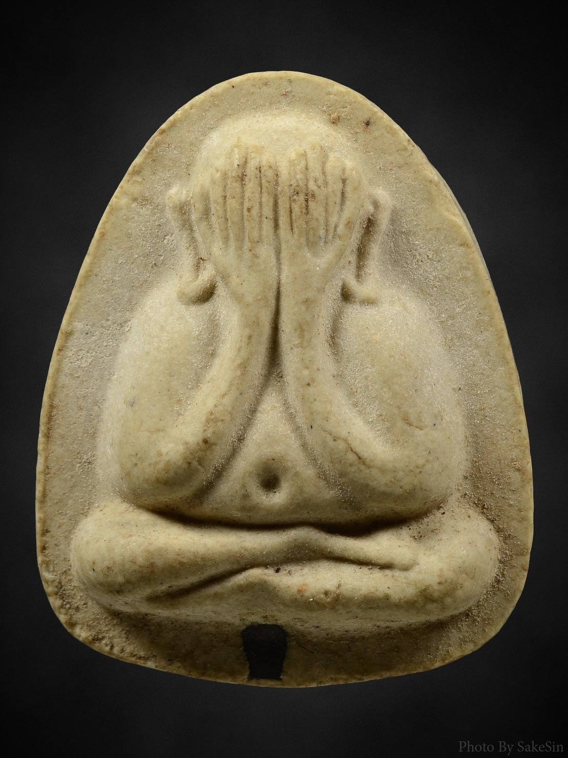 306149 พระปิดตาเงินล้าน  หลวงปู่โต๊ะ  วัดประดู่ฉิมพลี  ปี2521 กทม. เนื้อผงเกสร 