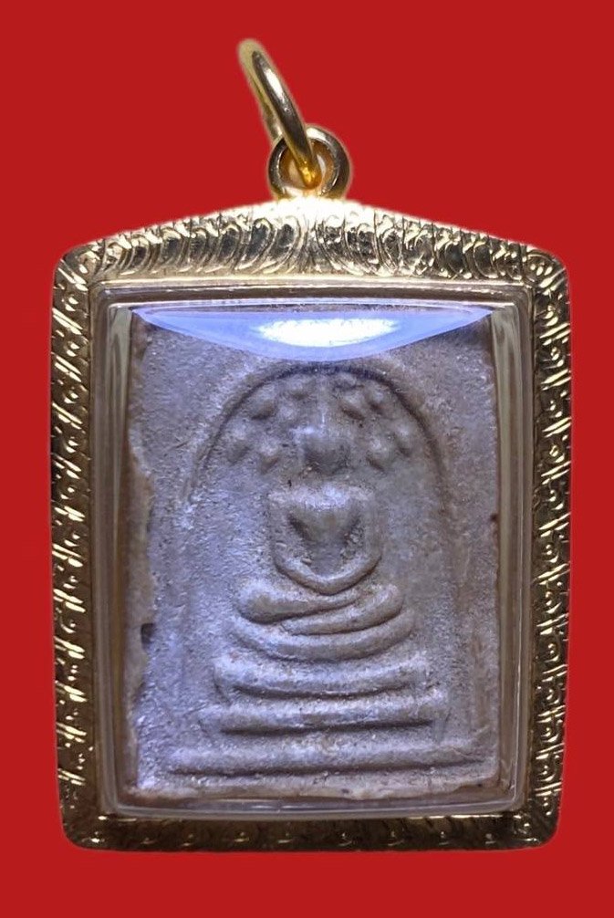 306204 หลวงปู่โต๊ะ  วัดประดู่ฉิมพลี  สมเด็จคะแนน ปี 2521 พิมพ์หลังยันต์ตื้น เนื้อเกสร กทม.