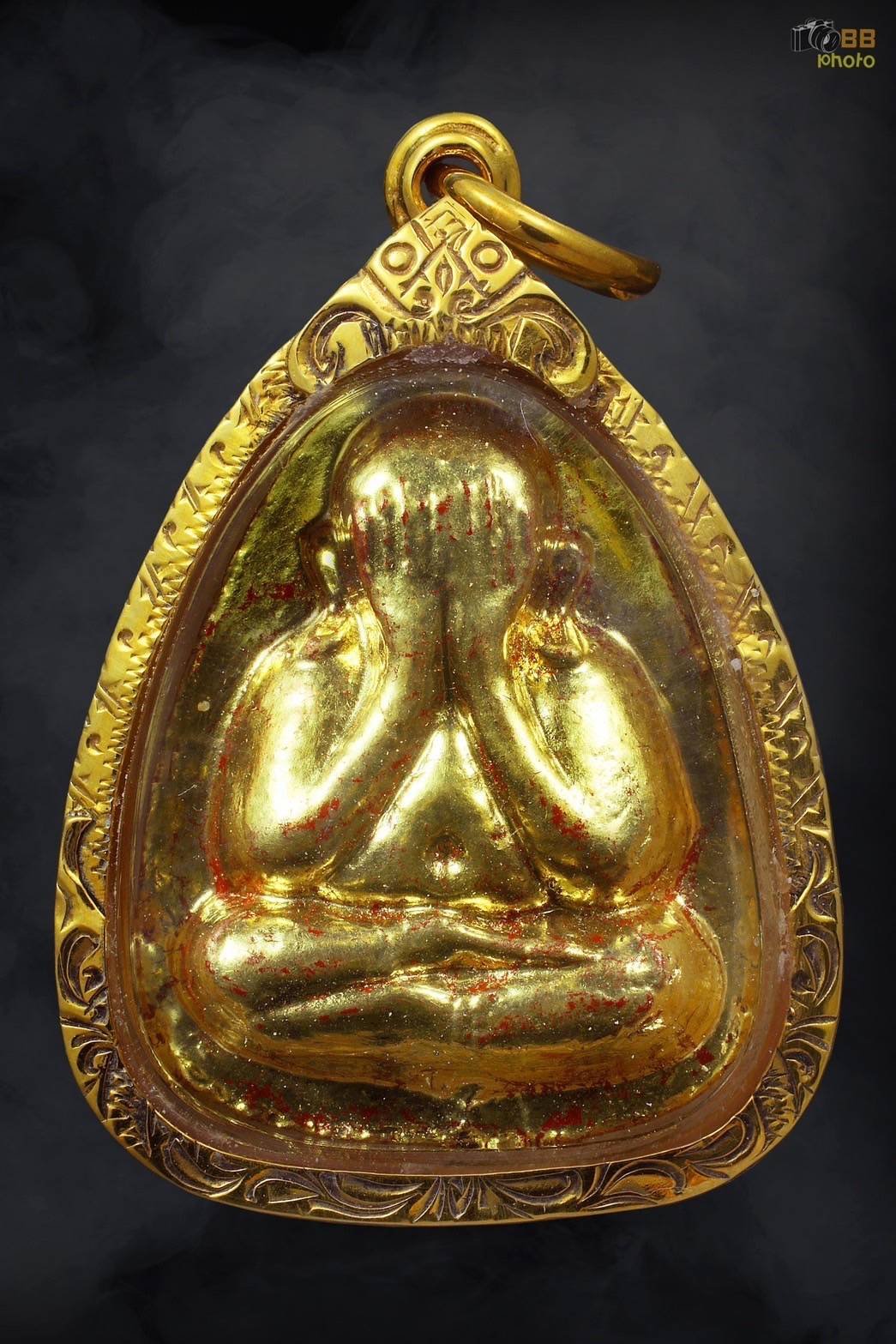 306213 ปิดตาหลวงปู่โต๊ะ วัดประดู่ฉิมพลี รุ่นปลดหนี้ หลังยันต์ตรี กรรมการปิดทอง ปี 2521 กทม.