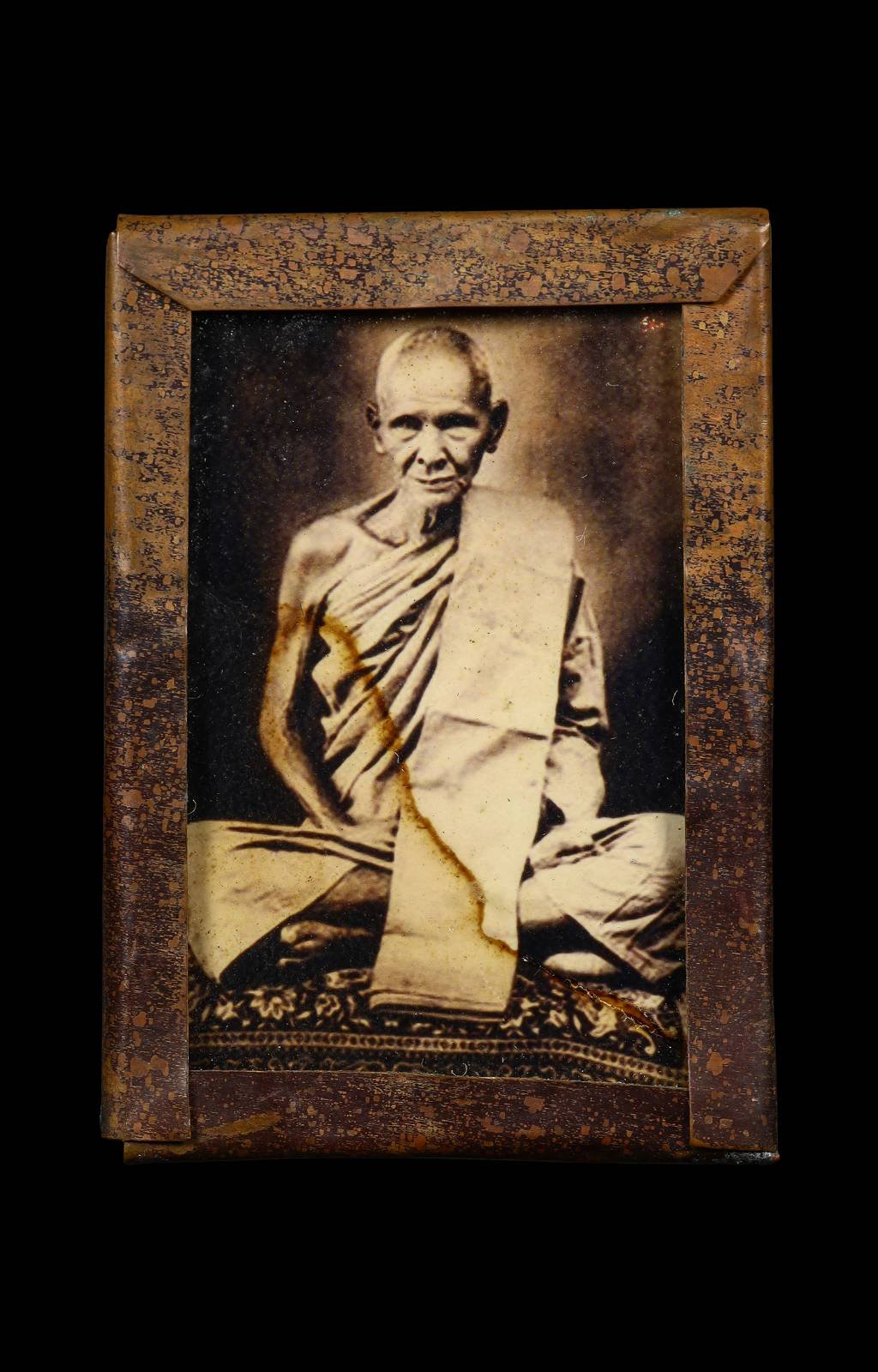 306240 รูปถ่ายหลวงพ่อเดิม  วัดหนองโพ ปี 2482 จ.นครสวรรค์ 