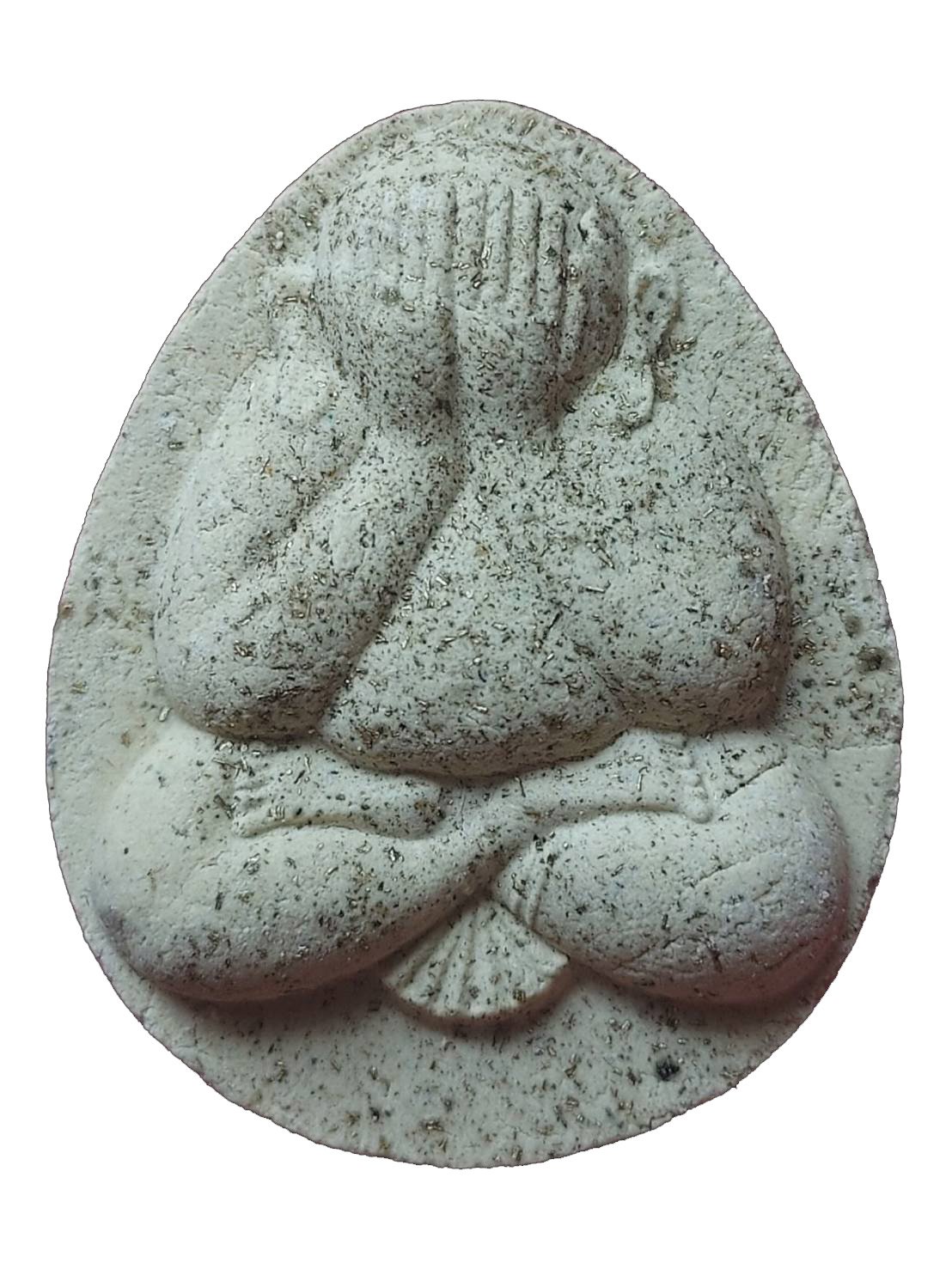 298718 พระปิดตาหลวงพ่อรวยวัดตะโก (บล็อกวัดคลองน้ำชา)พระผง ปี2539 จังหวัดอยุธยา