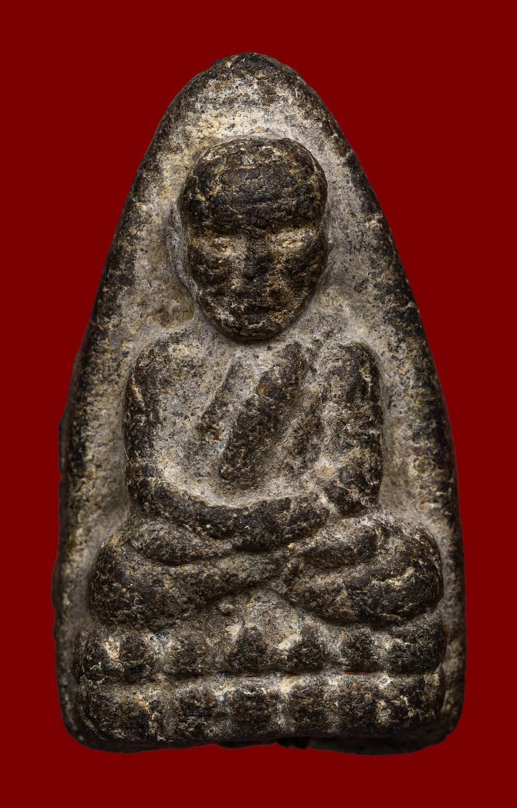 306339 หลวงพ่อทวด  วัดช้างให้ เนื้อว่าน  ปี 2497  พิมพ์ใหญ่ จ.ปัตตานี