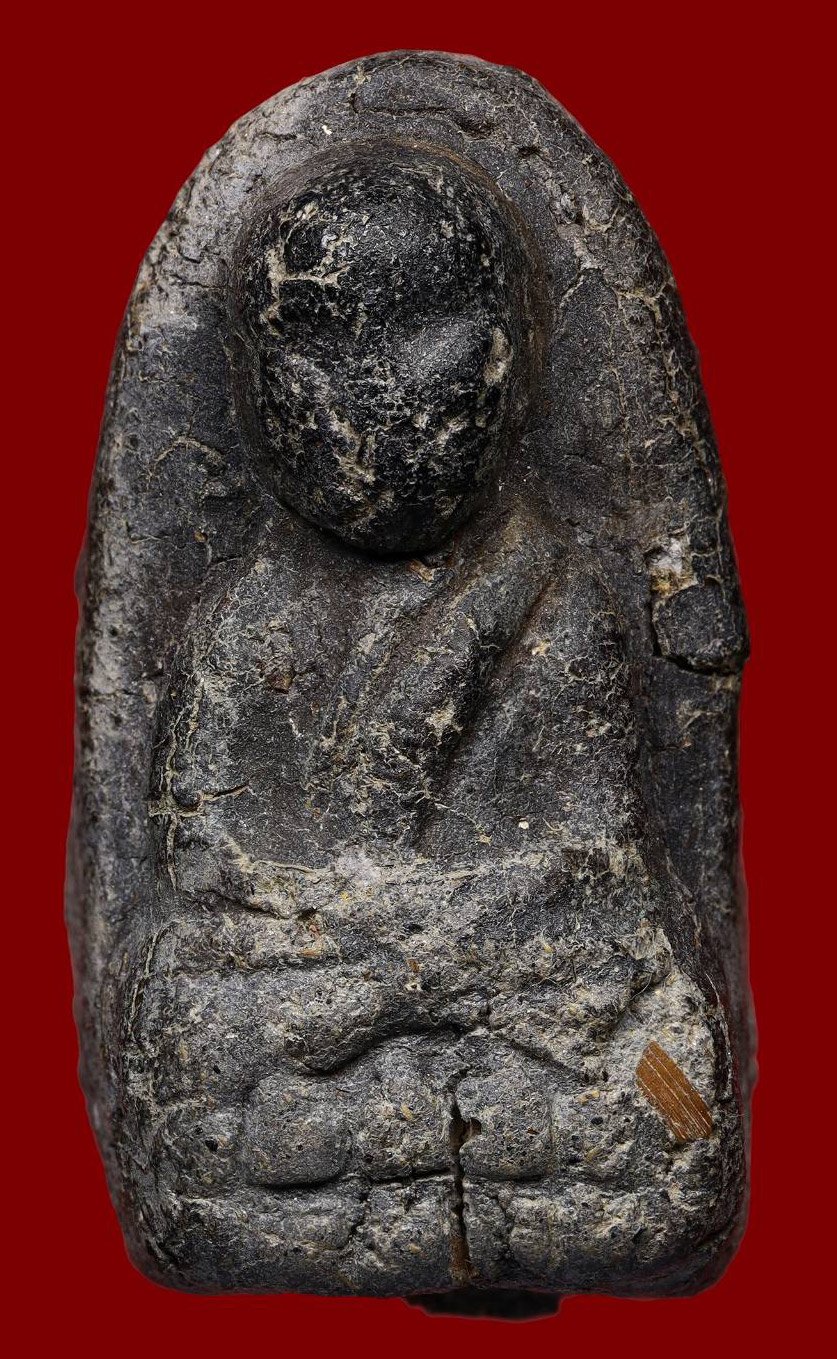 306342 หลวงพ่อทวด  วัดช้างให้ เนื้อว่าน  ปี 2497  พิมพ์พระรอด  จ.ปัตตานี