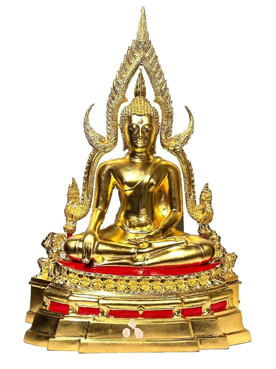 298767 พระพุทธชินราช รุ่น70 ปี  พุทธสมาคม พิษณุโลก  วัดพระศรีรัตนามหาธาตุ  วรมหาวิหาร จ.พิษณุโลก ปี2565 ขนาดหน้าตัก9.5 นิ้ว,กว้าง14 นิ้ว,สูง21 นิ้ว