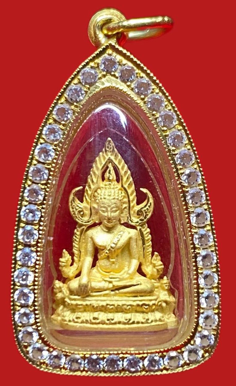 306506 พระพุทธชินราช วัดสุทัศน์เทพวราราม กรุงเทพมหานคร  รุ่นประวัติศาสตร์ ปี 2562 เนื้อทองคำ