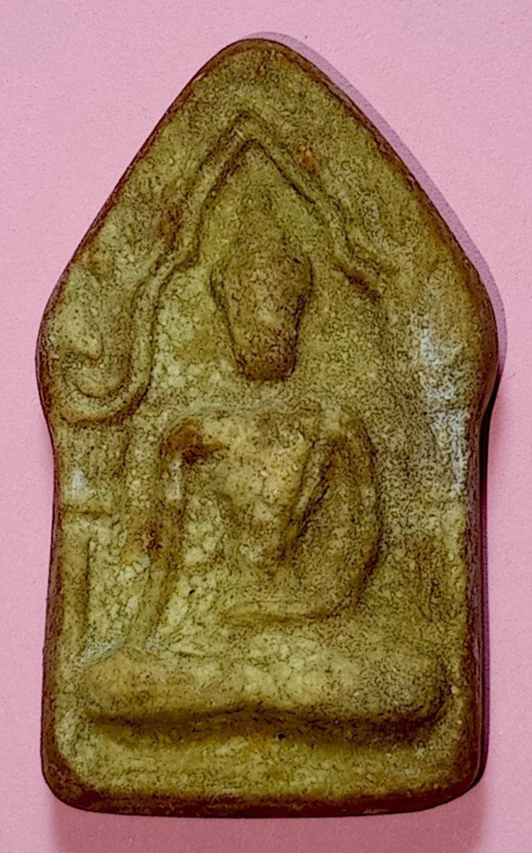 306687 พระขุนแผนแข้งหมอน หลวงพ่อกวย  ปี2513-2515 เนื้อน้ำมัน วัดโฆสิตาราม จ.ชัยนาท