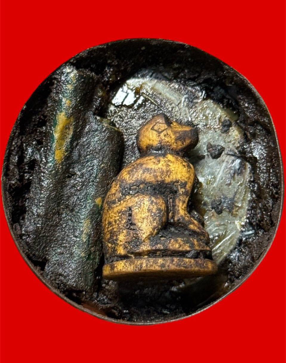 306705 ลิงแกะไม้ตับเต่า หลวงปู่ทิม  วัดละหารไร่  จังหวัดระยอง  ปี2517