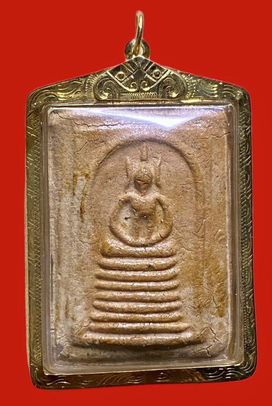 306767 หลวงพ่อรวย วัดตะโก  สมเด็จเสาไฟฟ้าขาด ปี 2539 เนื้อผง  จ.อยุธยา