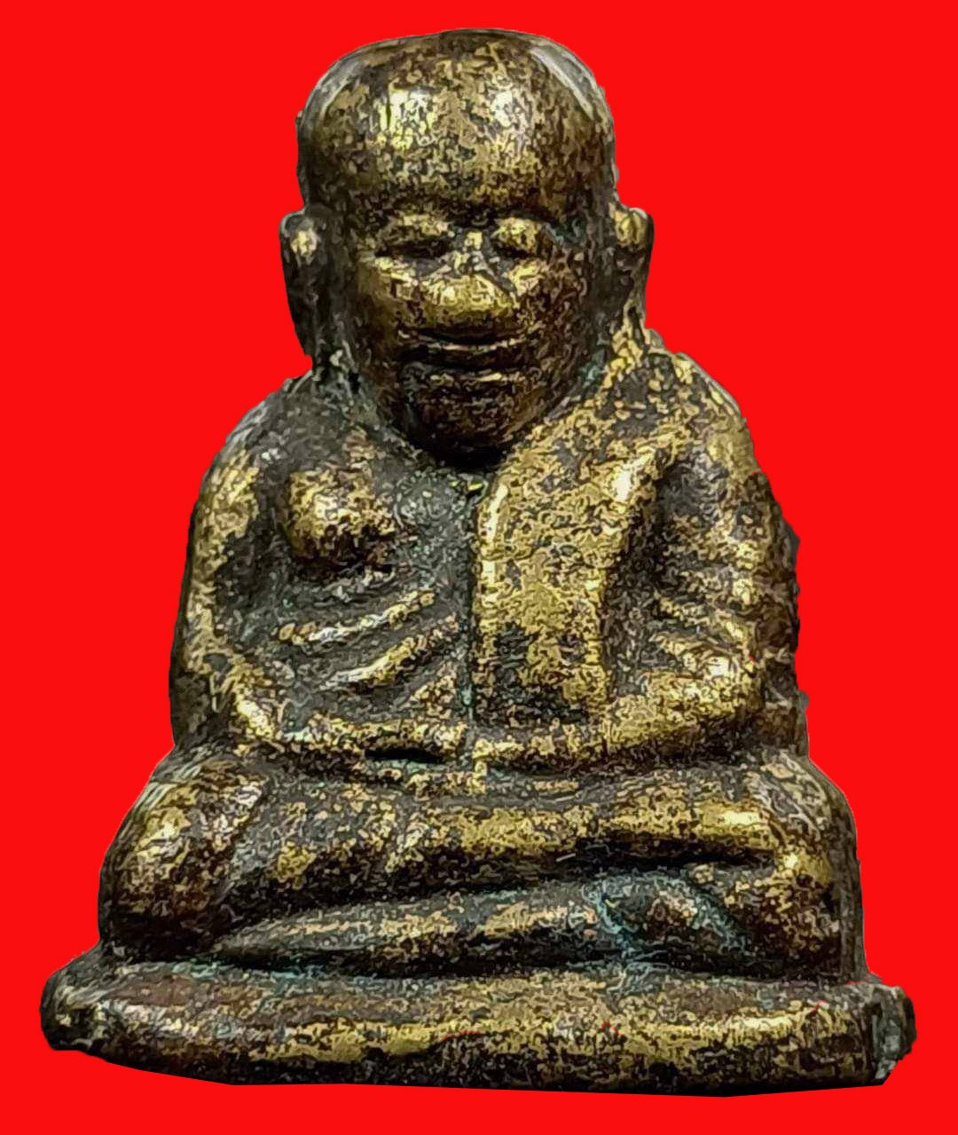 302241 รูปหล่อหลวงพ่อเงิน  รุ่น ปืนแตก  ปี 2528 พิมพ์นิยมเศียรบาตร  กรรมการยันต์ตอก วัดคงคาราม จ.พิจิตร