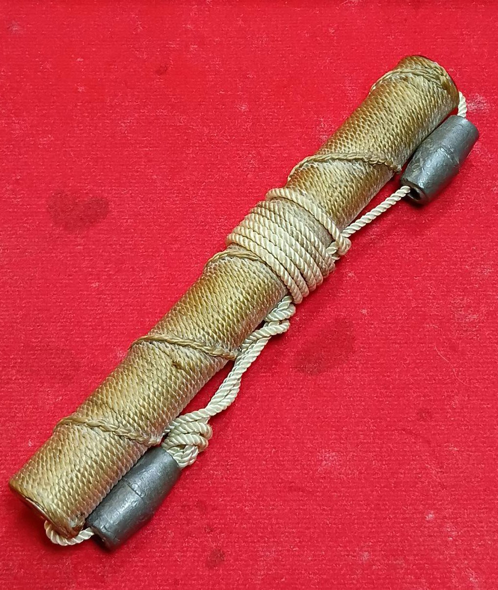 306794 ตะกรุดโทน 3 กษัตริย์ ยุคต้นและลูกสระกด หลวงพ่อกวย  ชุติธโร ปี2500 วัดโฆสิตาราม จ.ชัยนาท